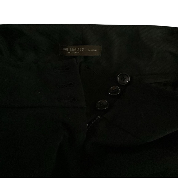 THE LIMITED COLLECTION BLACK SLACKS SIZE 4 WITH 32” INSEAM GENTLY WORN - Picture 3 of 3